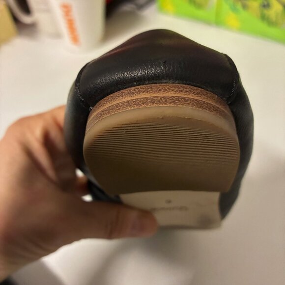 Quince Italian Leather Soft Loafer Flats Black Women’s Size 6 - Picture 6 of 8